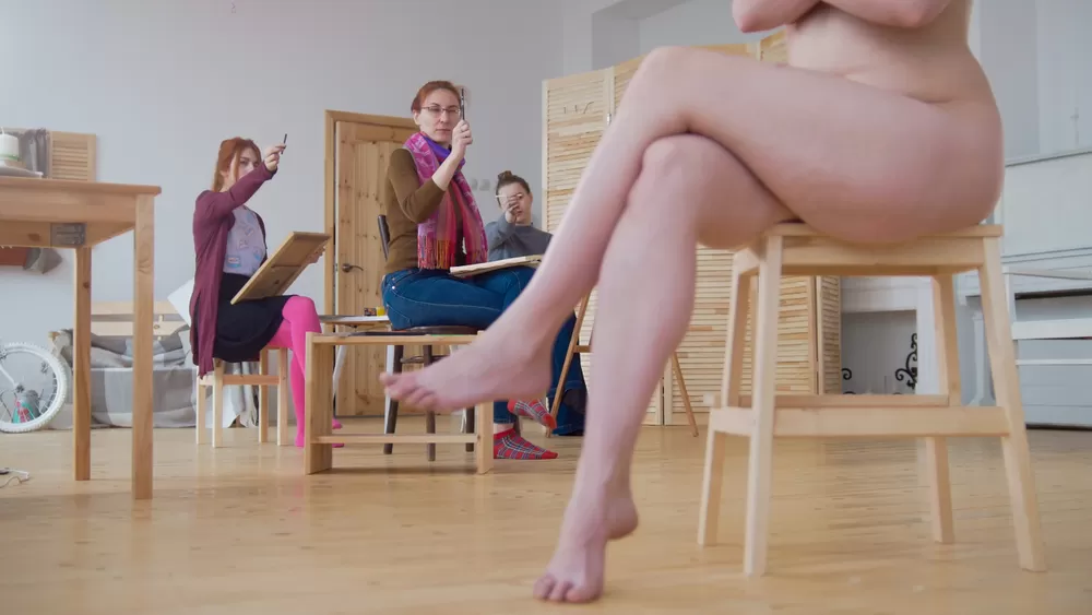 uygulamalı nü çizim eğitimi