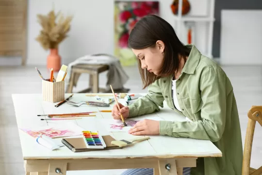 kurumsal sulu boya dersi