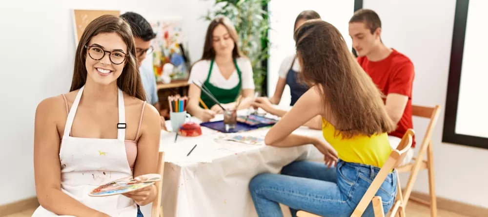 linol baskı workshop