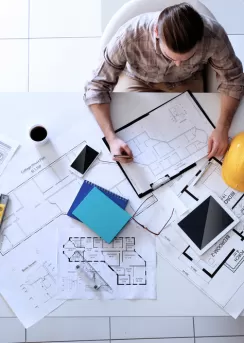 mimari perspektif çizim