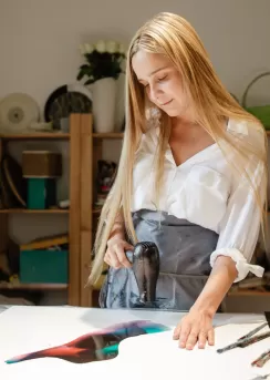 pouring efekt medium atölyesi ücret