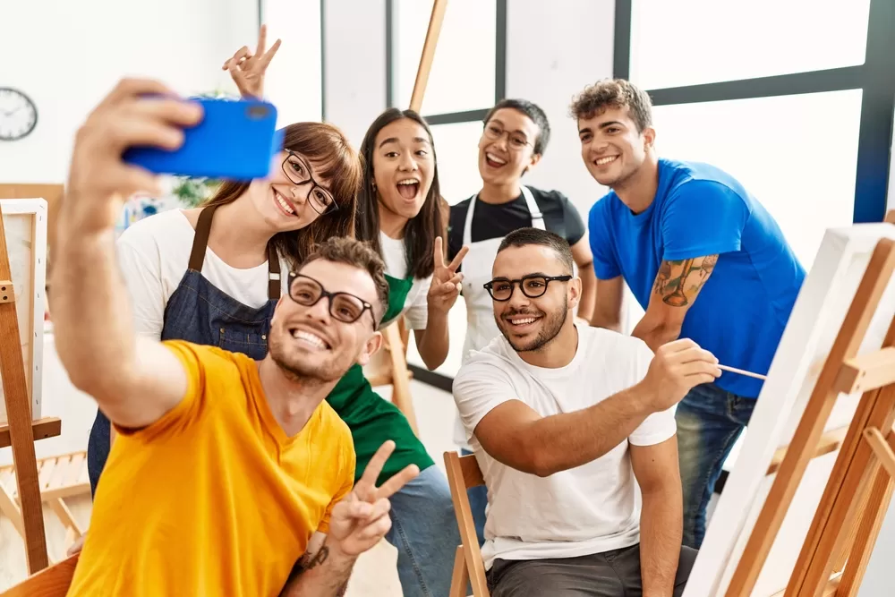 resim kursu mezunları