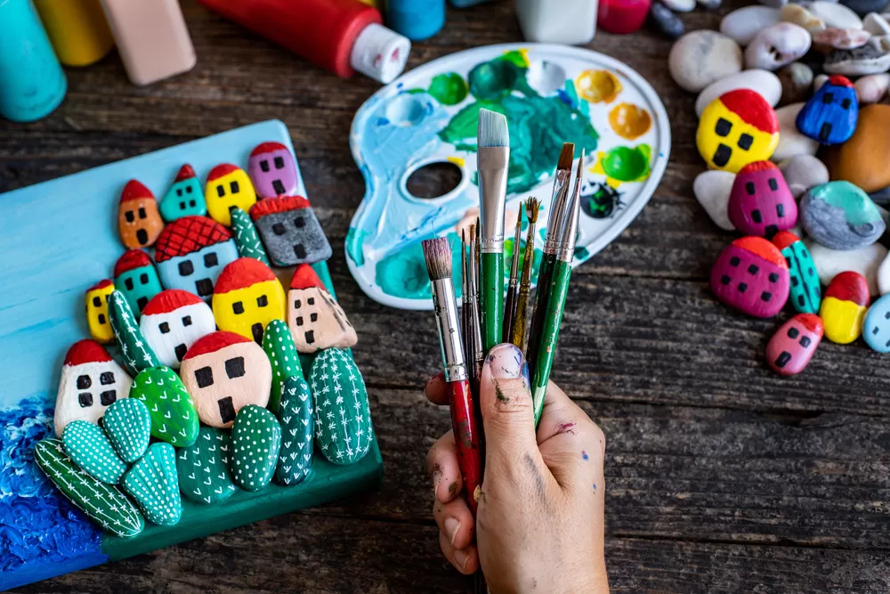 taş boyama kursları