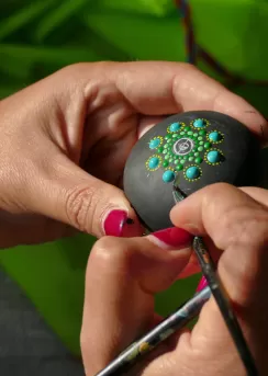 taş boyama kursu istanbul